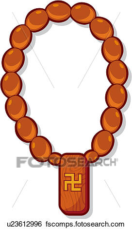 272x470 Clip Art Of Spiritual Path, Rosary, Zen, Belief, Wooden, Prayer