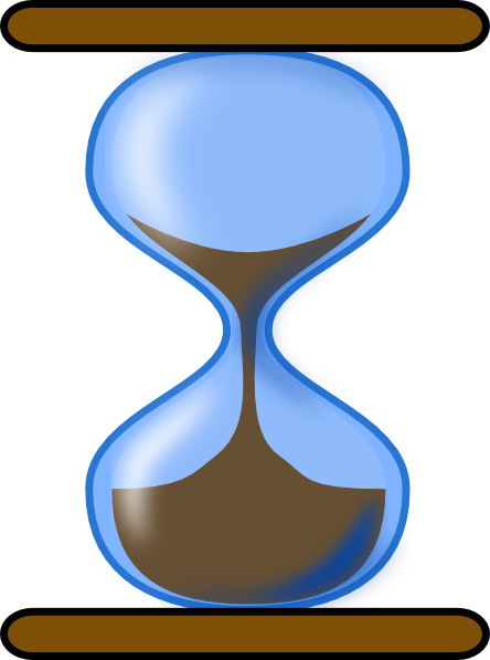 444x597 Hourglass Clip Art