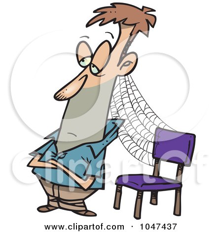 450x470 Royalty Free (Rf) Clip Art Illustration Of A Cartoon Patient Man