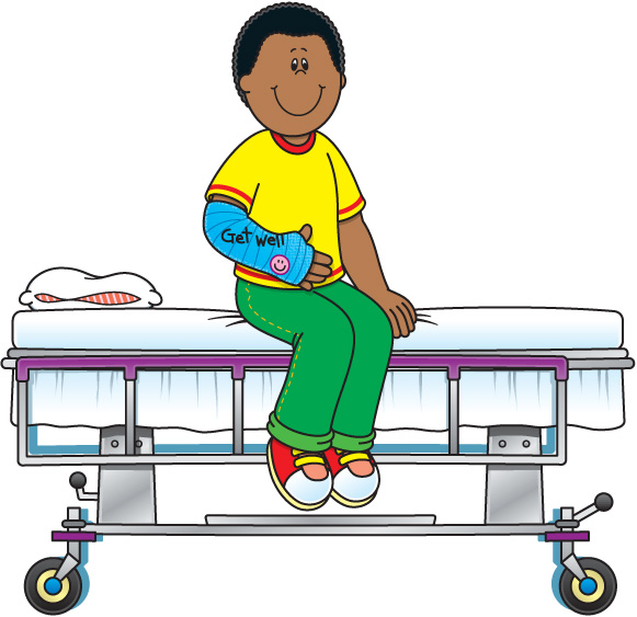 581x563 Hospital Patient Clipart