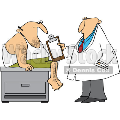 400x400 Of A Medical Doctor Examining A Male Patient