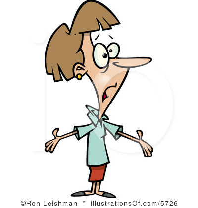 400x420 Confused People Clipart