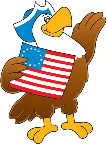 350x467 Bald Eagle Clipart Patriotic