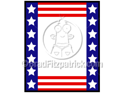 432x324 Patriotic Background Clip Art 4th Of July Backgrounds