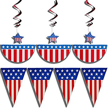 350x350 Prextex 4th Of July Patriotic Decorations Party Pack