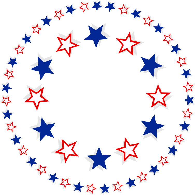 752x752 Patriotic Border Clipart Clipart Kid Image