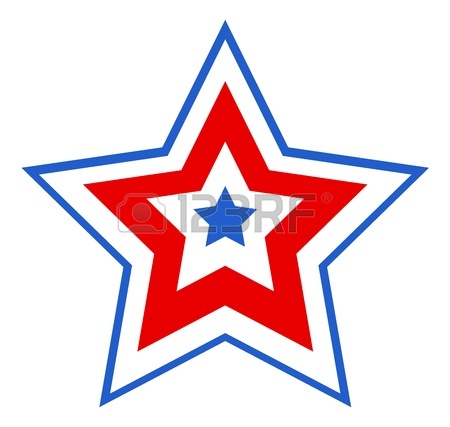 450x427 Patriotic Star Design Royalty Free Cliparts, Vectors, And Stock