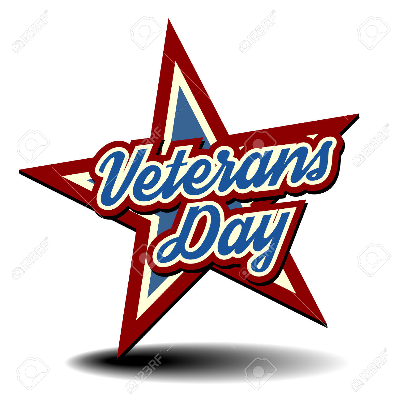 1300x1300 Clipart Veterans Day Star