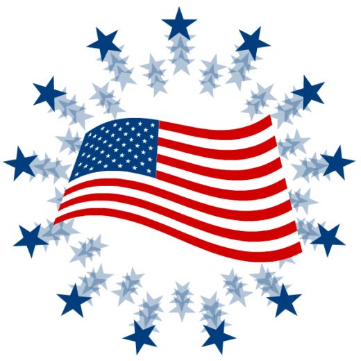 Patriotic Stars Clipart | Free download on ClipArtMag