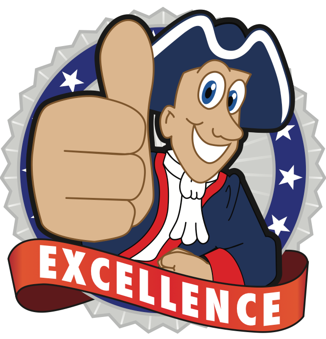 666x692 Patriot Mascot