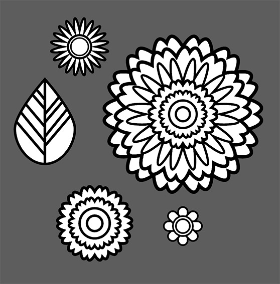 558x567 How To Create A Stress Relief Coloring Book Page In Adobe Illustrator
