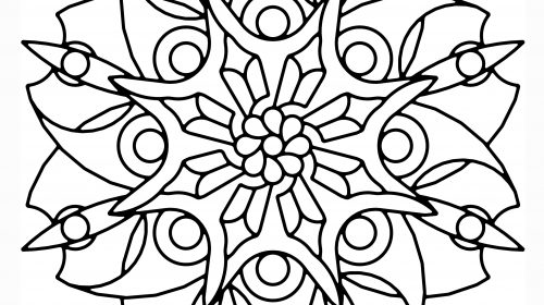 500x280 New Flower Pattern Coloring Pages Coloring Pages Activities