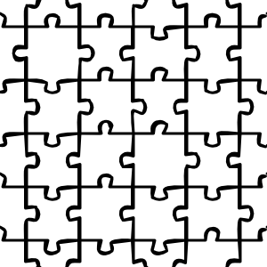 300x300 Jigsaw 1 Pattern Clip Art
