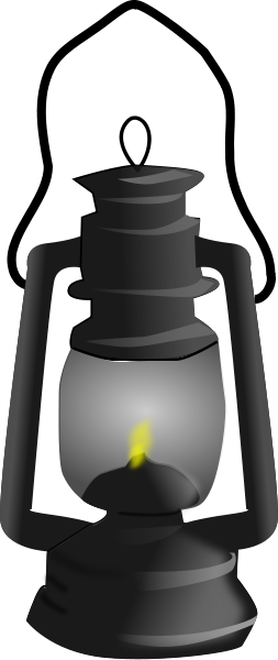 253x600 Lantern Clipart Old Lamp