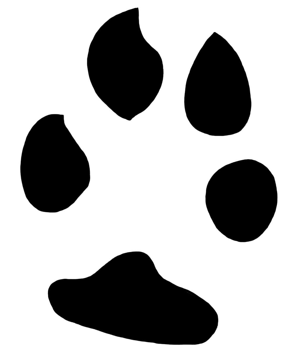 1122x1358 Paw Prints Clipart