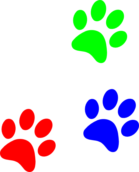 480x594 Enjoyable Ideas Paw Prints Clip Art Free Clipart 2 Clipartix