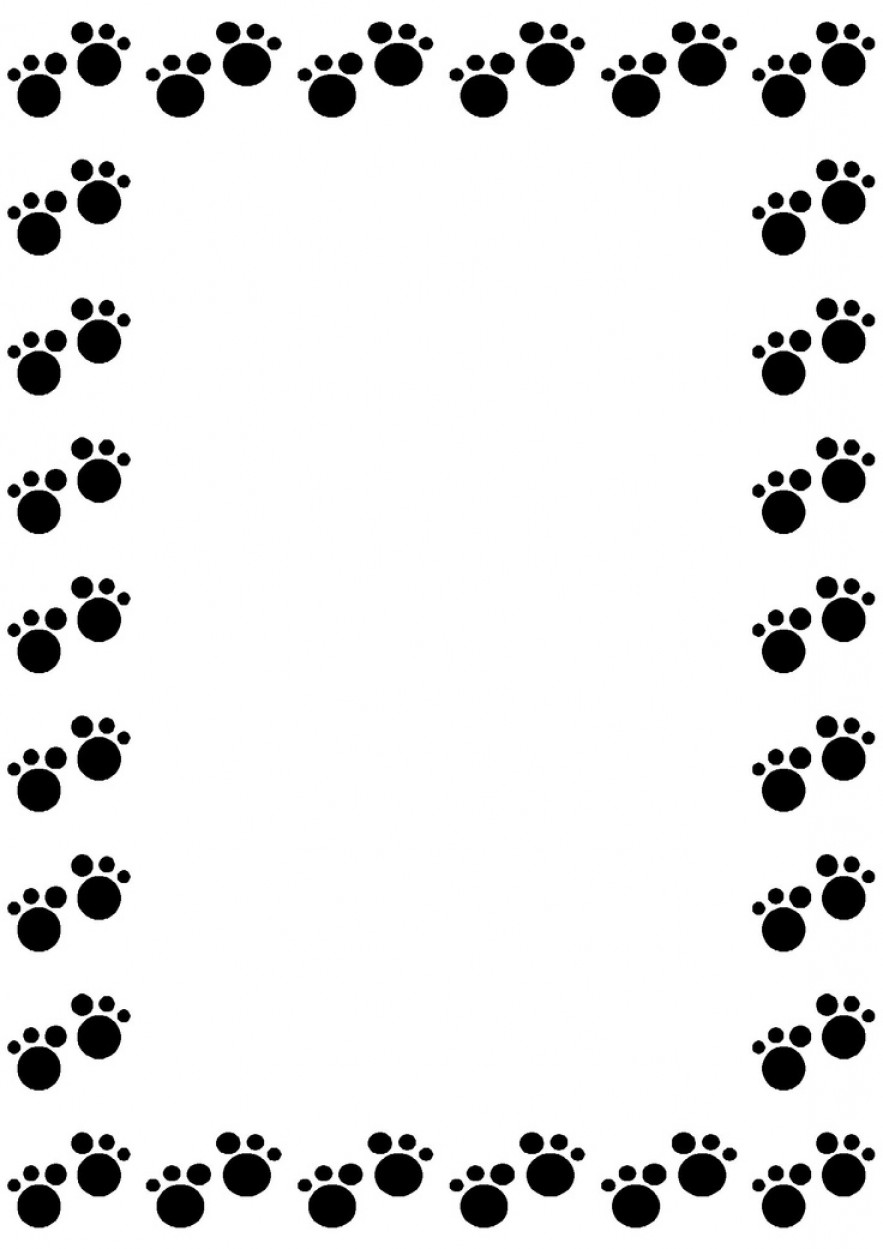883x1249 Paw Print Powerpoint Template Choice Image