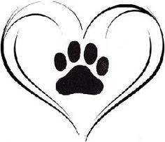 236x204 Cat Paw Print Pattern. Use The Printable Outline For Crafts