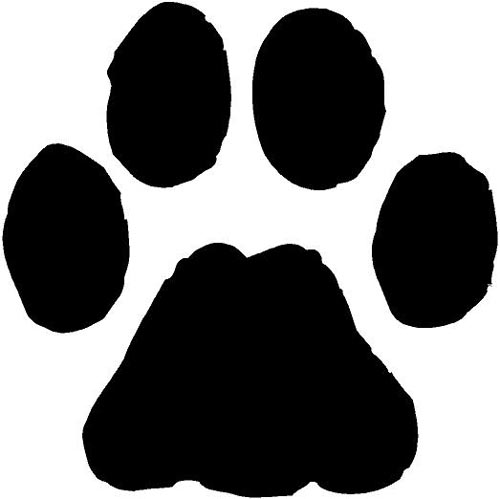 500x499 Dog Paw Print Clipart 2