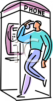 185x350 Phone Booth Clipart Payphone