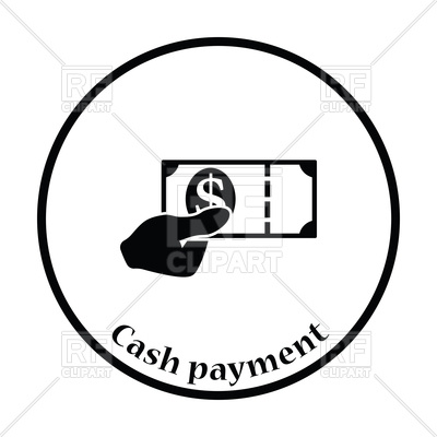400x400 Sign Of Cash Payment