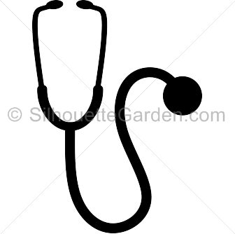 336x334 Stethoscope Clipart Black And White