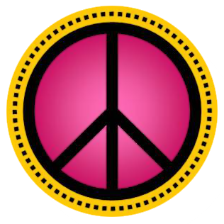 316x316 Love And Peace In Color Free Clip Art