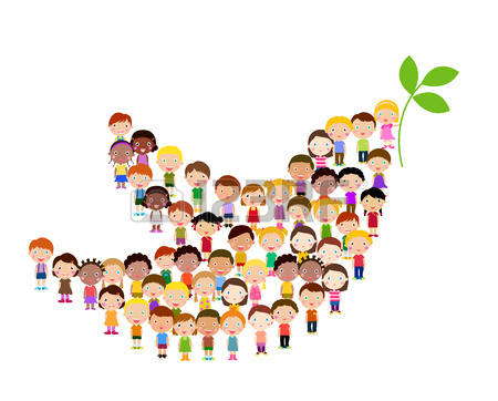450x362 Peace Clipart World Person
