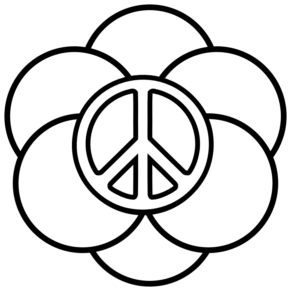 999x999 Peace Coloring Pages (1)