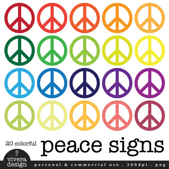 570x570 Peace Sign Border Clip Art Peace Signs Clip Art Il 570xn.225606541
