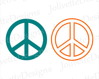 340x270 Peace Sign Svg Etsy