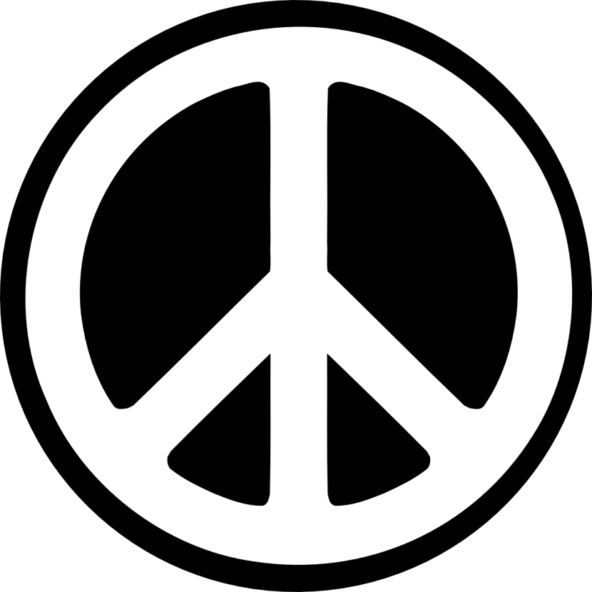 830x830 Peace Signs Clip Art