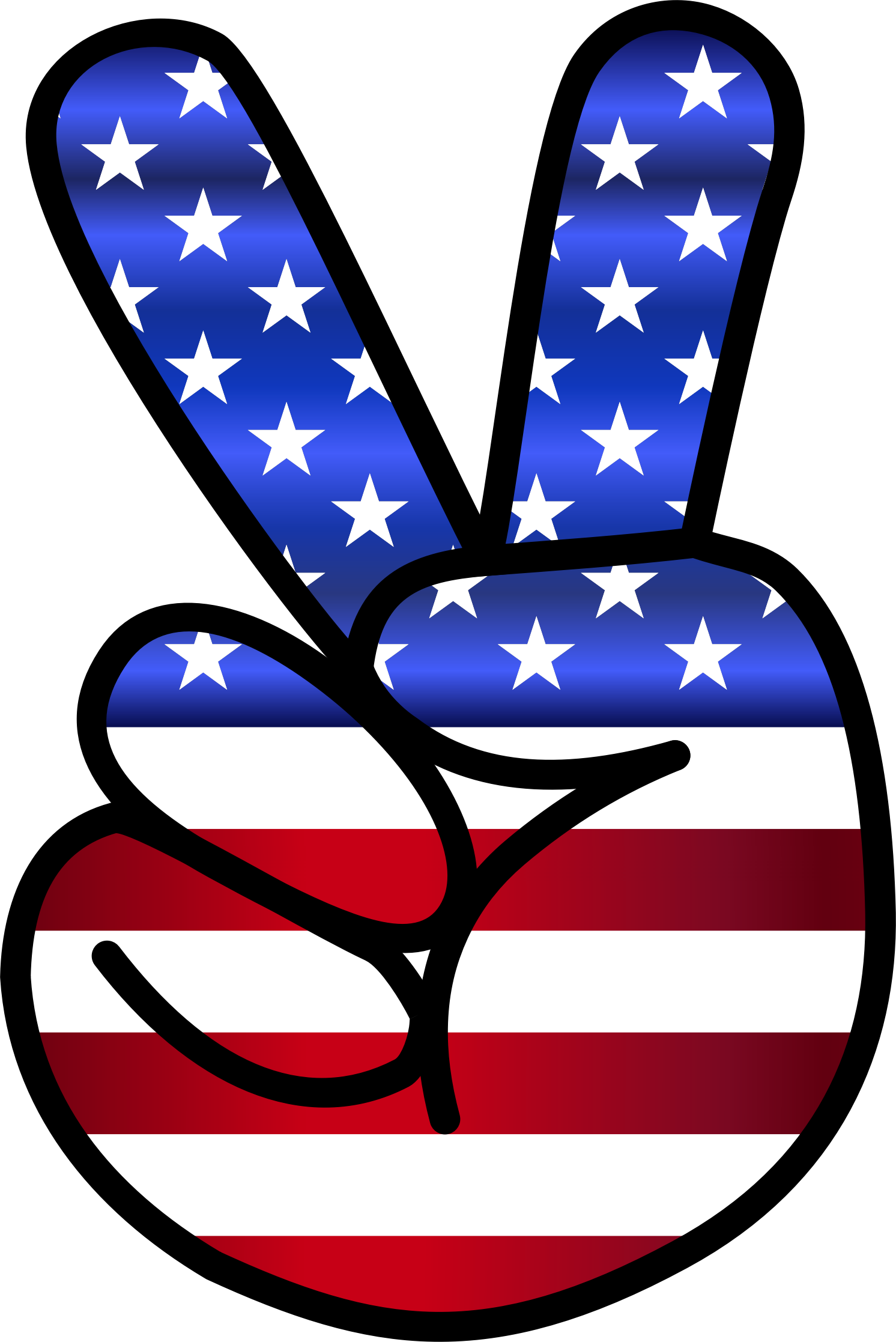 Peace Hand Sign Clipart Clipart Best | Images and Photos finder