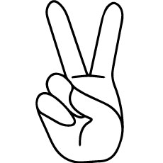 230x230 Top 25 Free Printable Peace Sign Coloring Pages Online