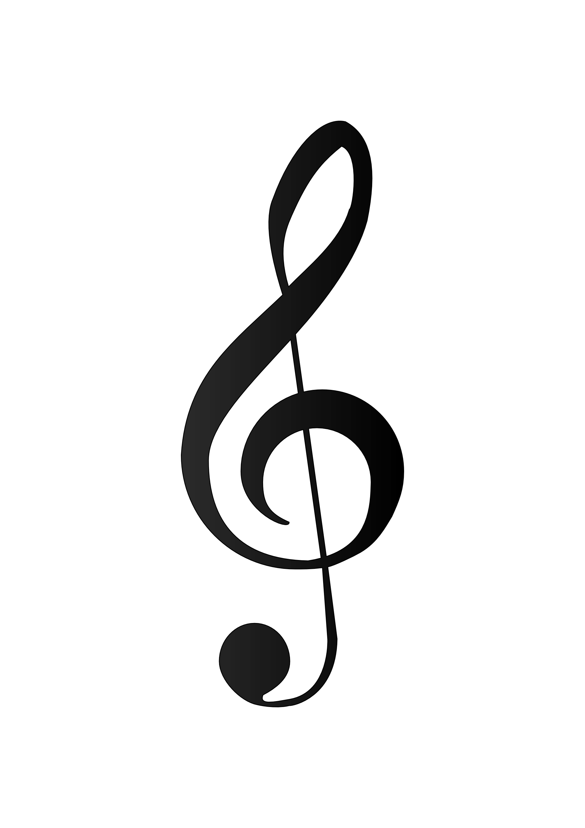 1979x2799 Treble Clef Peace Sign