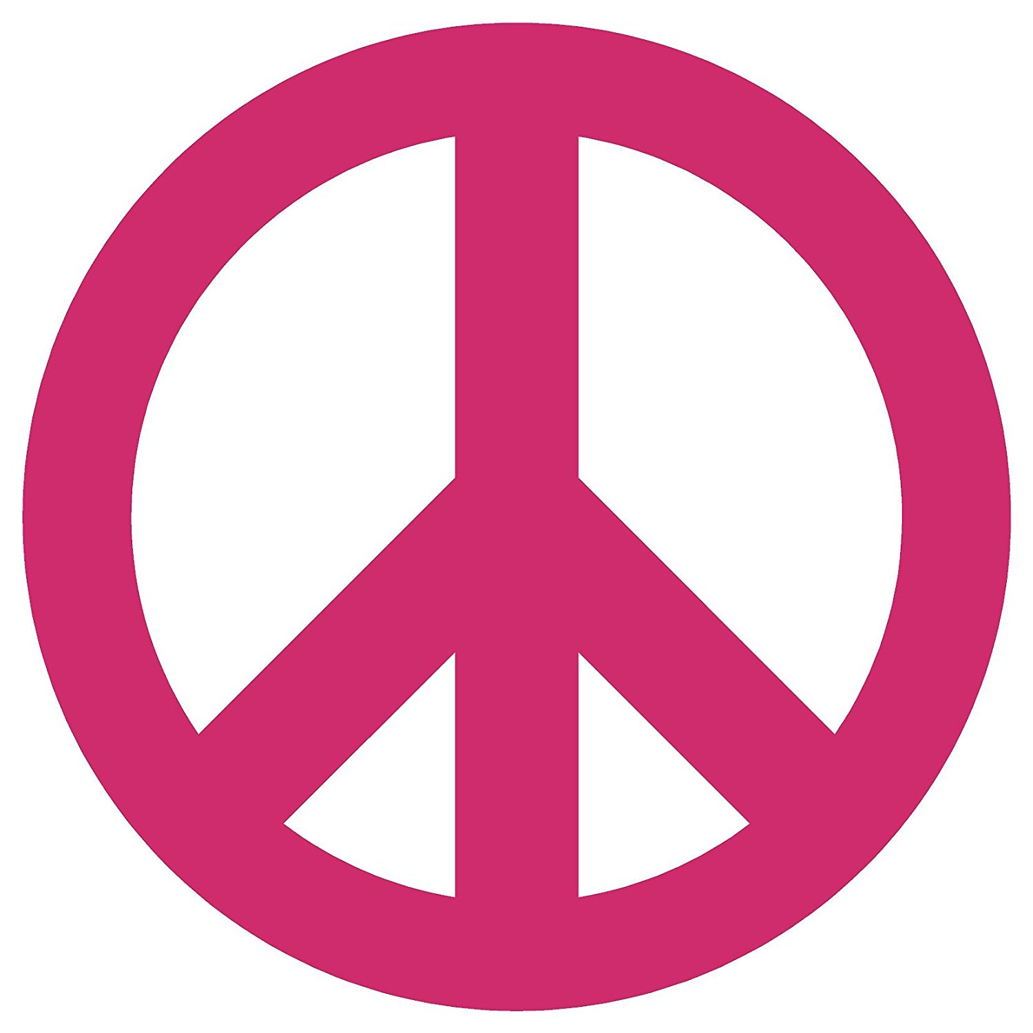 1500x1500 Peace Sign Symbol Car Window Wall Laptop Decal Sticker