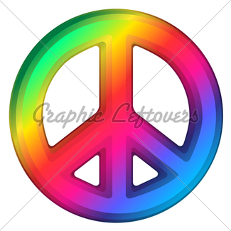 325x325 Mosaic Peace Sign Gl Stock Images