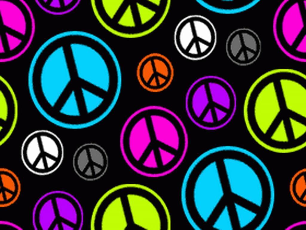 1024x768 Peace Sign Wallpapers