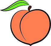 170x156 Peach Clip Art