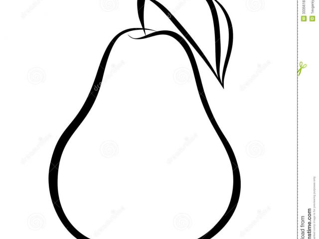 640x480 Peach Clip Art