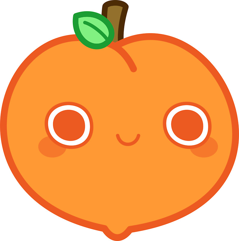 794x800 Peach Clipart Cute