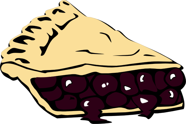 600x402 Pie Clipart Peach Pie