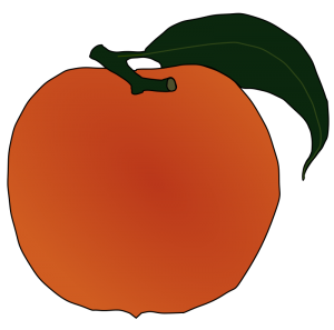 300x297 Peaches Clip Art Download