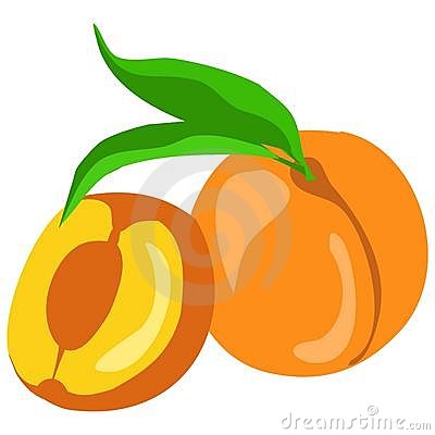 400x400 Georgia Peaches Clipart