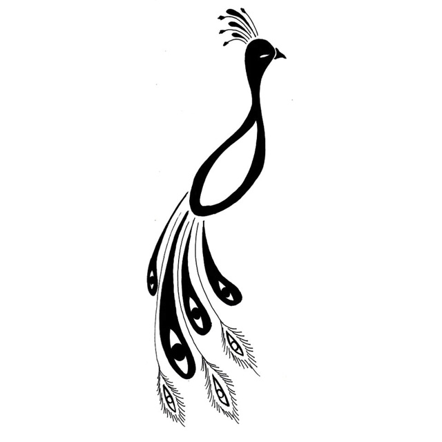 640x640 62 Best Peacock Images Black N White, Color Pallets