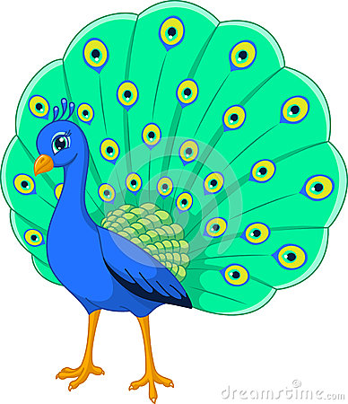 388x450 Cute Clipart Peacock