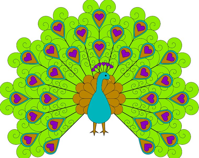 760x605 Top{20}  Peacock Clipart Images With High Resolution Free Download