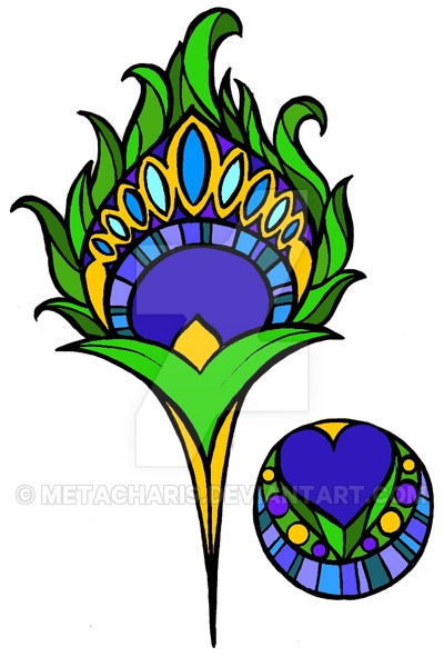 400x591 Peacock Clipart Art Nouveau