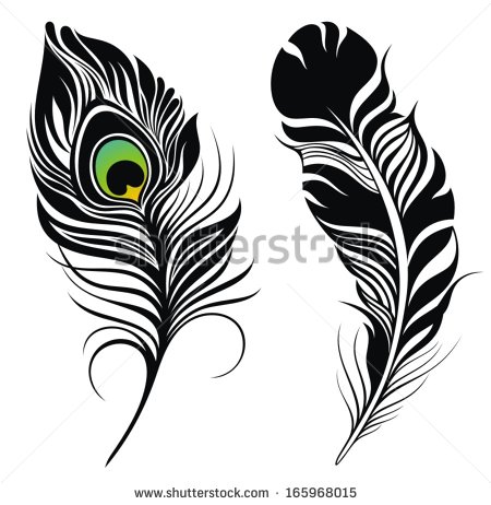 450x462 Peacock Clipart Leaf