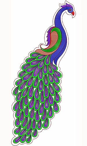 300x500 397 Best Peacock Art Images Peacock, Draw And Cups
